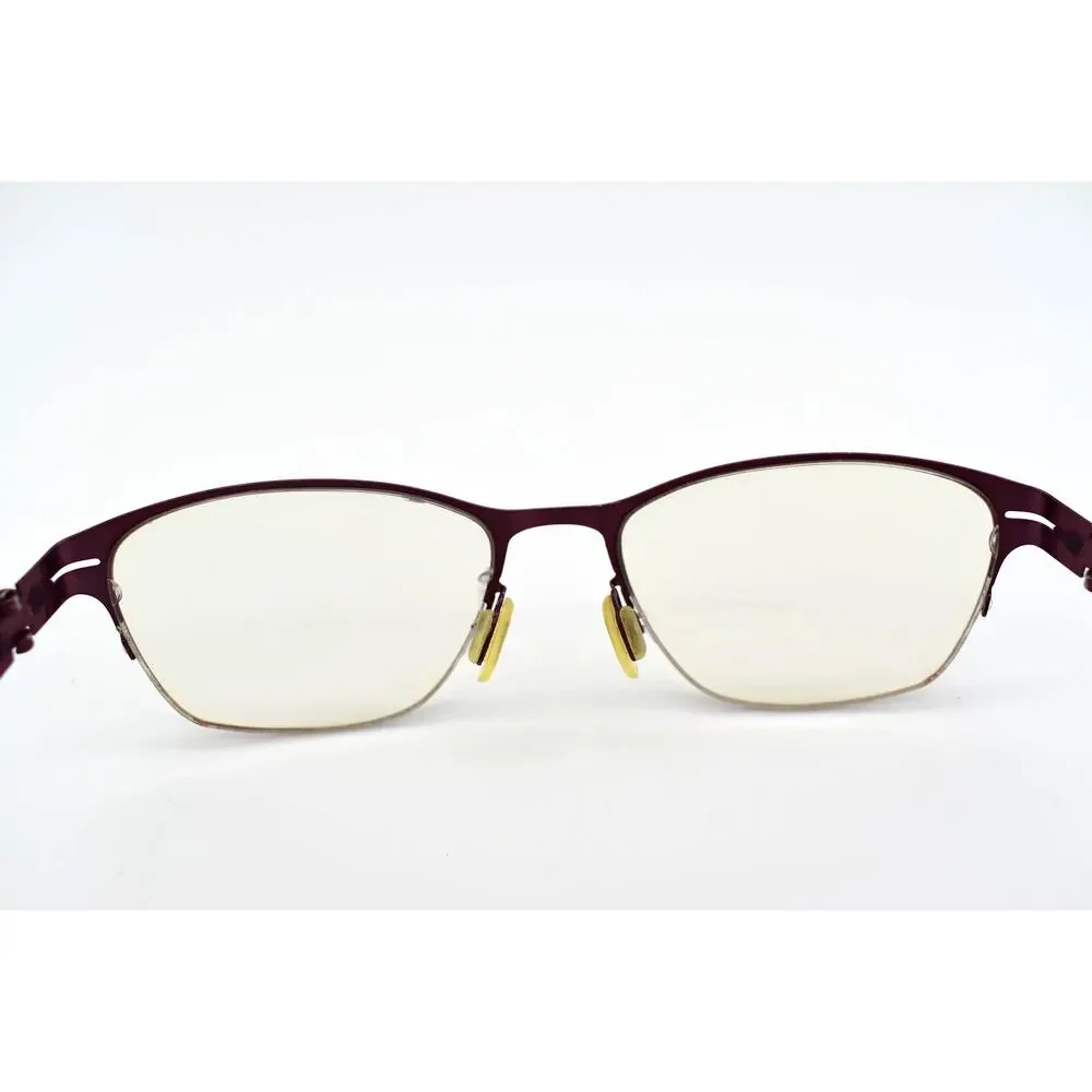 OVVO Optics MOD.3576 49-17-135mm Half Rim Eyeglass FRAMES ONLY - GOOD CONDITION